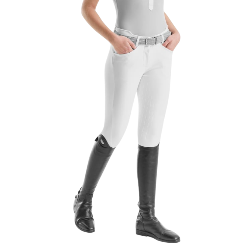 Horse Pilot - Pantalon d'équitation femme X-Grip blanc