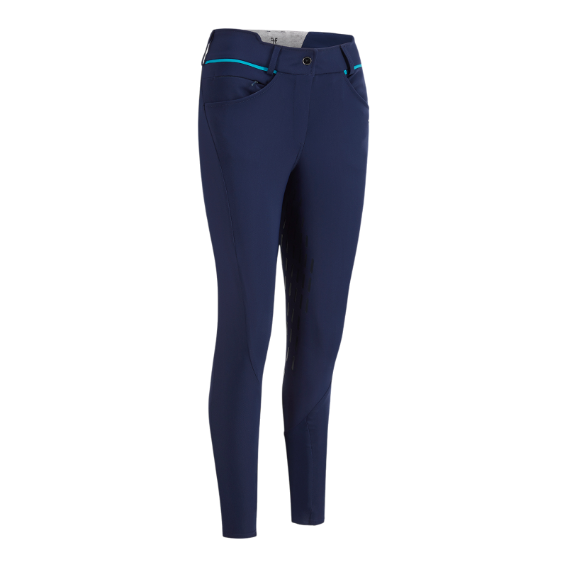 Horse Pilot - Pantalon d'équitation femme X-Grip marine