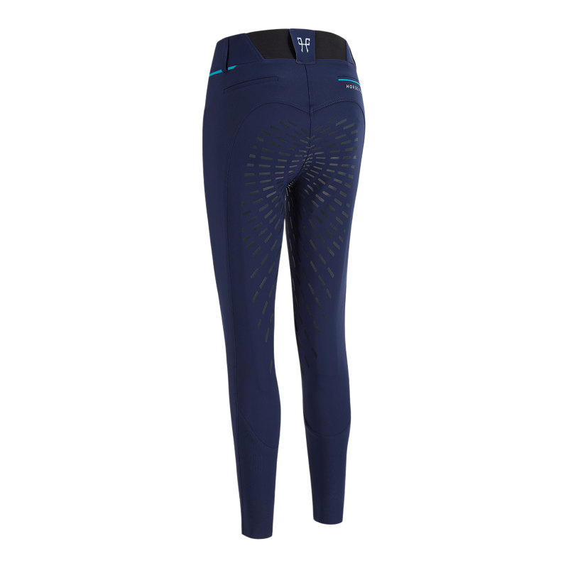 Horse Pilot - Pantalon d'équitation femme X-Grip marine