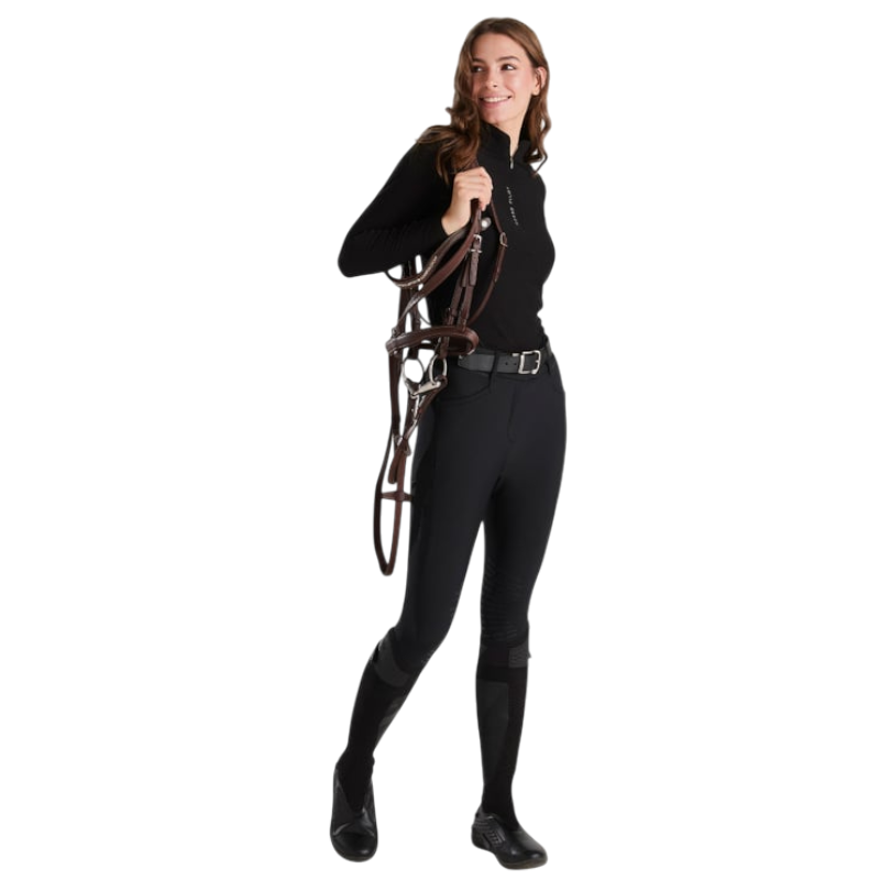 Horse Pilot - Pantalon d'équitation femme X-Perform Iconic noir