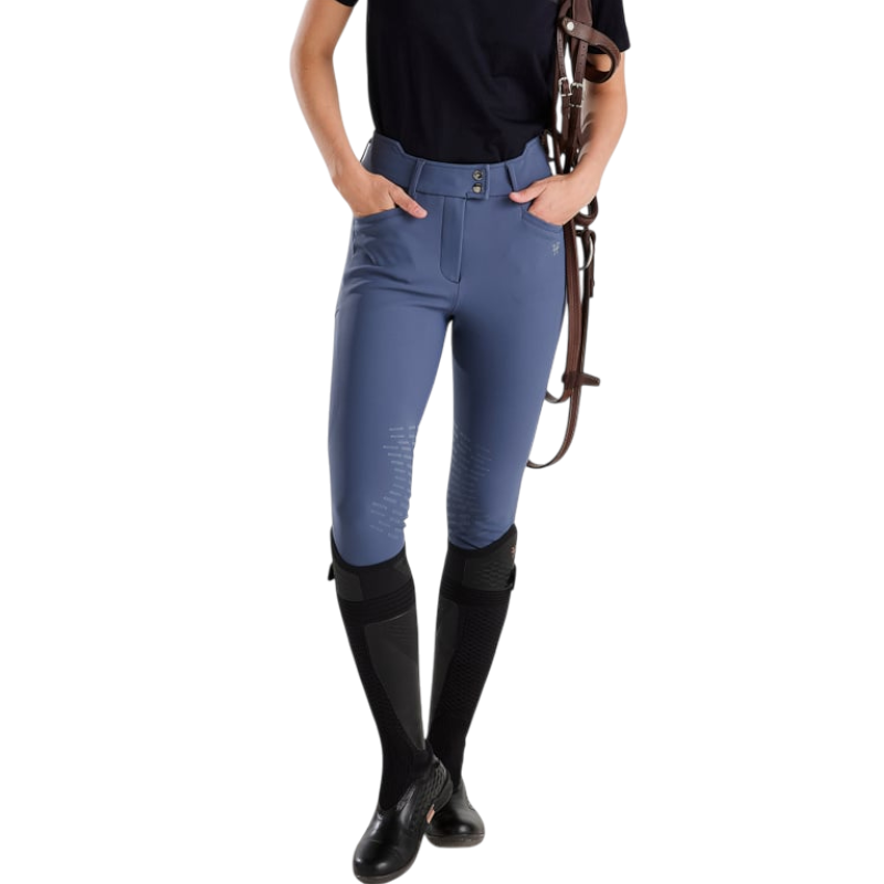 Horse Pilot - Pantalon d'équitation femme X-Perform Iconic vintage indigo