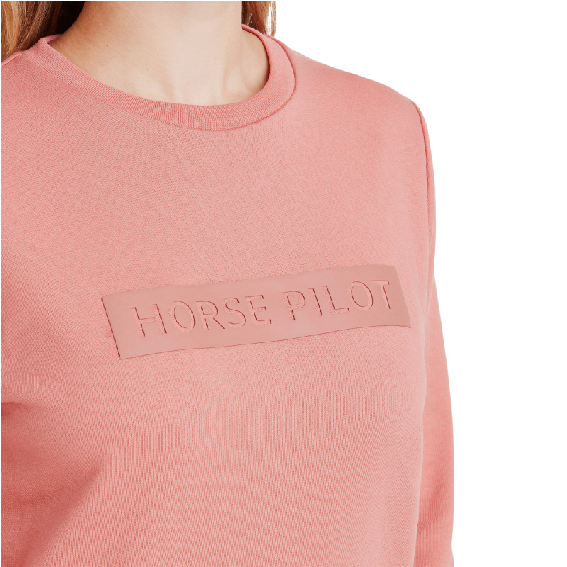 Horse Pilot - Sweat manches longues femme Team brick dust