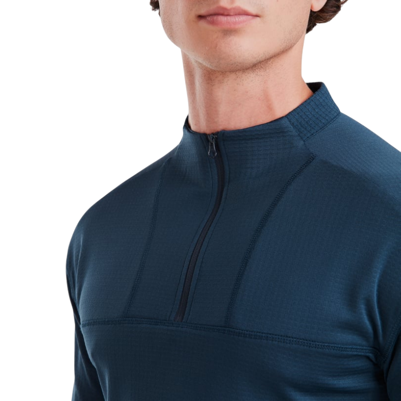 Horse Pilot - T-shirt manches longues homme Winter marine