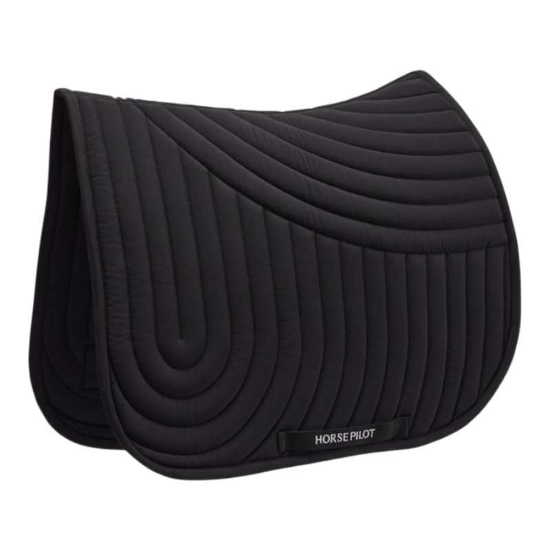 Horse Pilot - Tapis de selle Ergonomic noir | - Ohlala