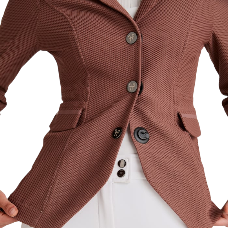 Horse Pilot - Wedstrijdjas dames Aeromesh soft brown | - Ohlala