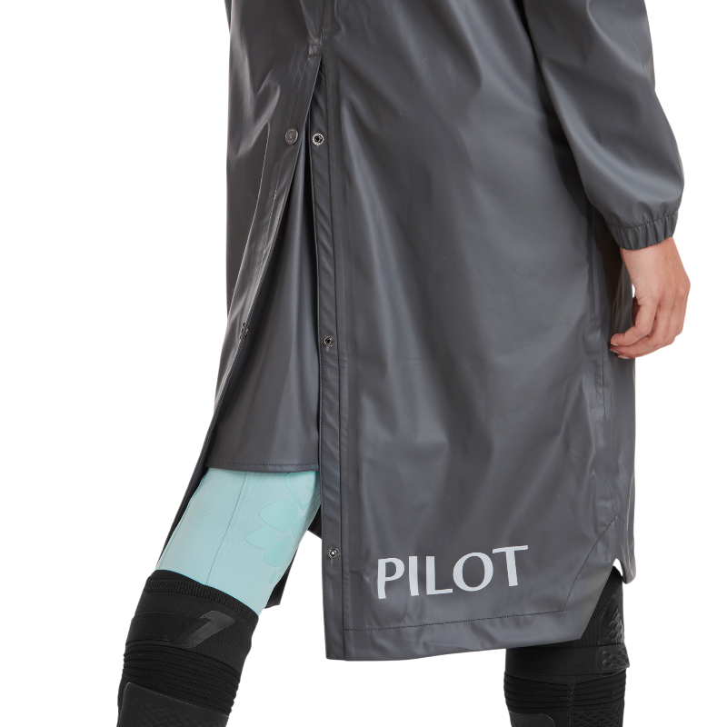 Horse Pilot - Veste de pluie femme Long Raintech iron