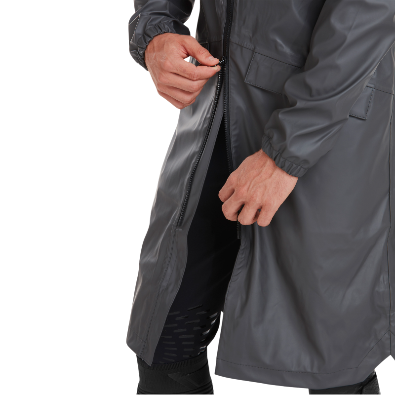 Horse Pilot - Veste de pluie homme Long Raintech iron