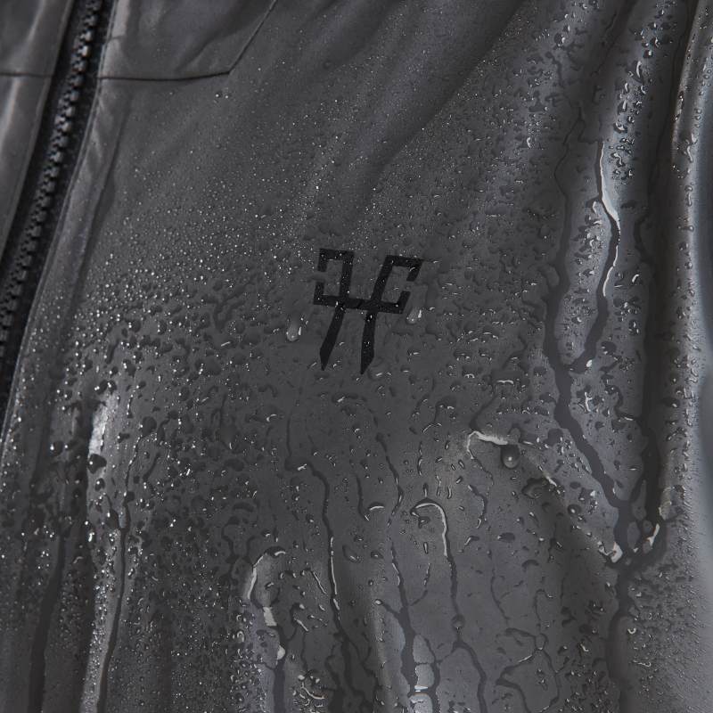 Horse Pilot - Veste de pluie homme Long Raintech iron