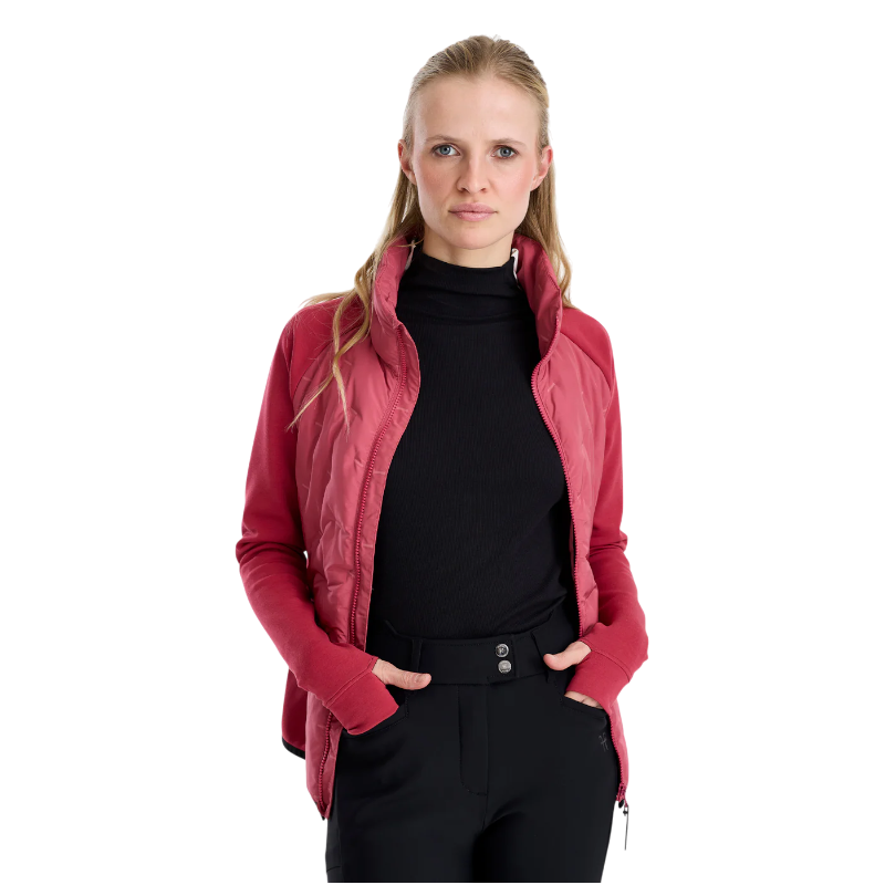 Horse Pilot - Veste manches longues femme Pulse Hybdrid baroque rose