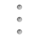 Horse Pilot - Boutons magnetiques pour vestes Aerotech et Aeromesh silver (x3) | - Ohlala
