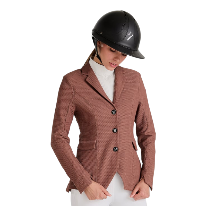 Horse Pilot - Wedstrijdjas dames Aeromesh soft brown | - Ohlala