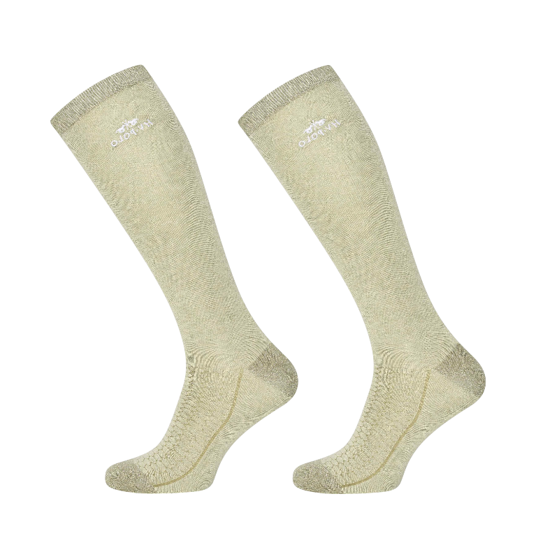 HV Polo - Chaussettes d'équitation Saar Basil vert