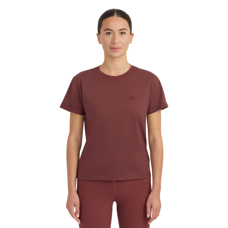 Harcour - T-Shirt Femme Hydra vigne