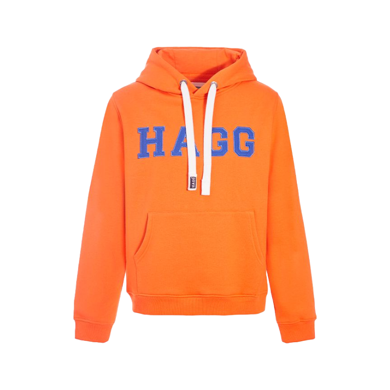 Hagg - Sweat hoodie à capuche orange