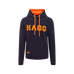 Hagg - Sweat à capuche homme marine/ orange | - Ohlala