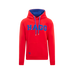Hagg - Sweat à capuche homme rouge/ bleu roi | - Ohlala
