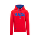 Hagg - Sweat à capuche femme rouge/ bleu roi | - Ohlala