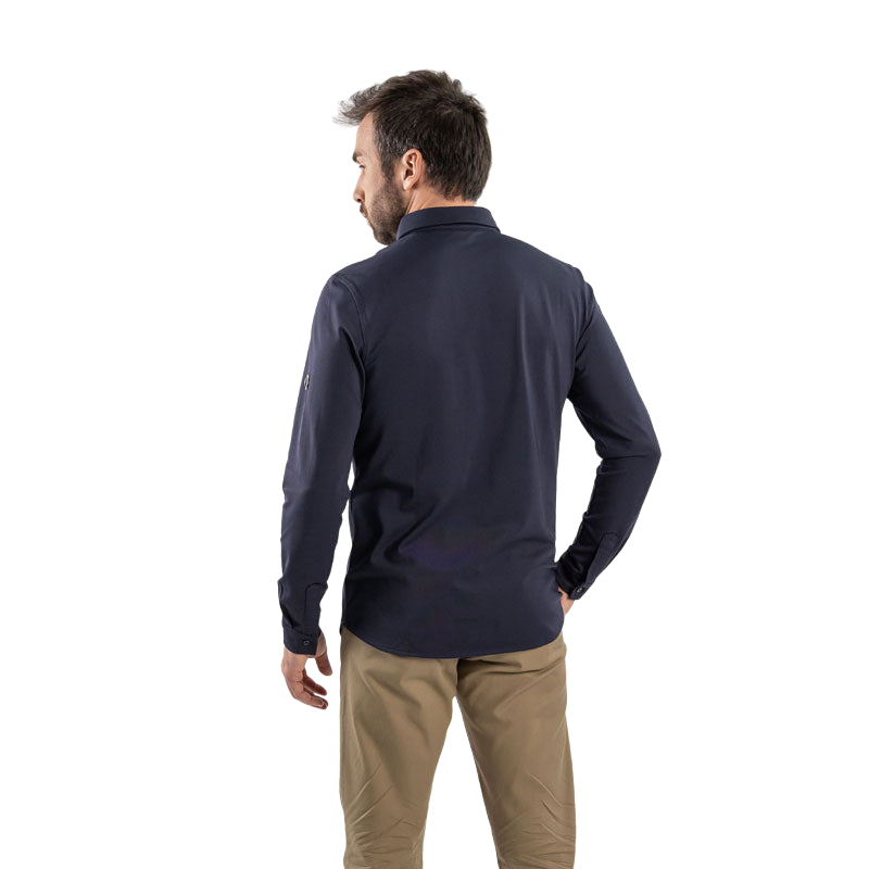 Harcour - Chemise manches longues homme Shy marine