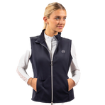 Harcour - Dames mouwloos vest Senjo airbag-compatibel marine | - Ohlala