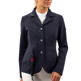 Harcour - Pack veste de concours femme Kanji compatible airbag marine + Airbag | - Ohlala