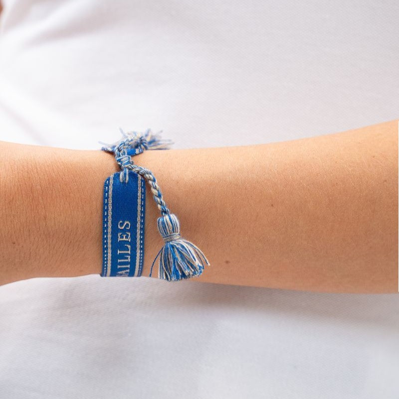Harcour - Bracelet Lison bleu versailles Harcour x Versailles