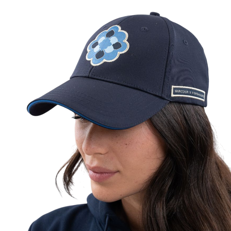 Harcour - Casquette Kate marine Harcour x Versailles