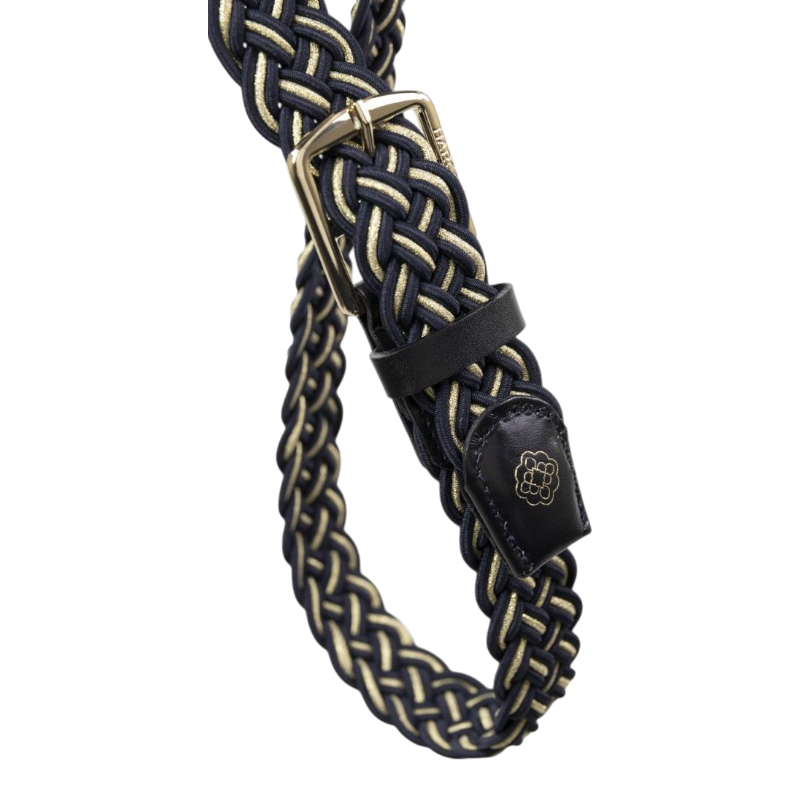 Harcour - Ceinture élastique Charline marine/ light gold Harcour x Versailles