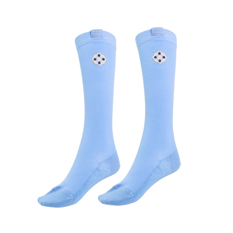 Harcour - Chaussettes Alienor marine/ bleu versailles Harcour x Versailles