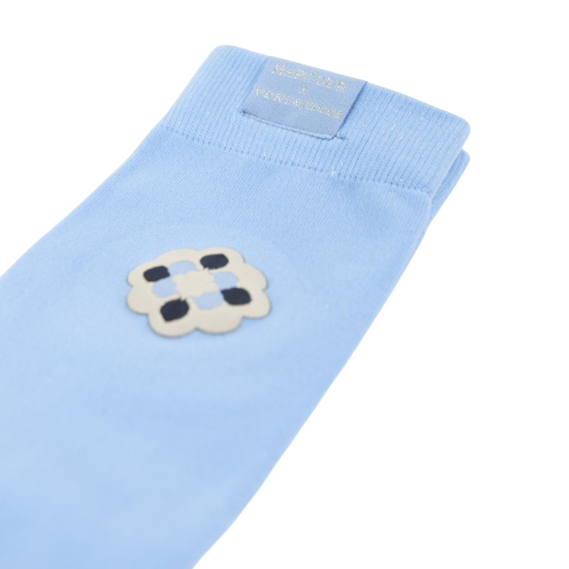 Harcour - Chaussettes Alienor marine/ bleu versailles Harcour x Versailles