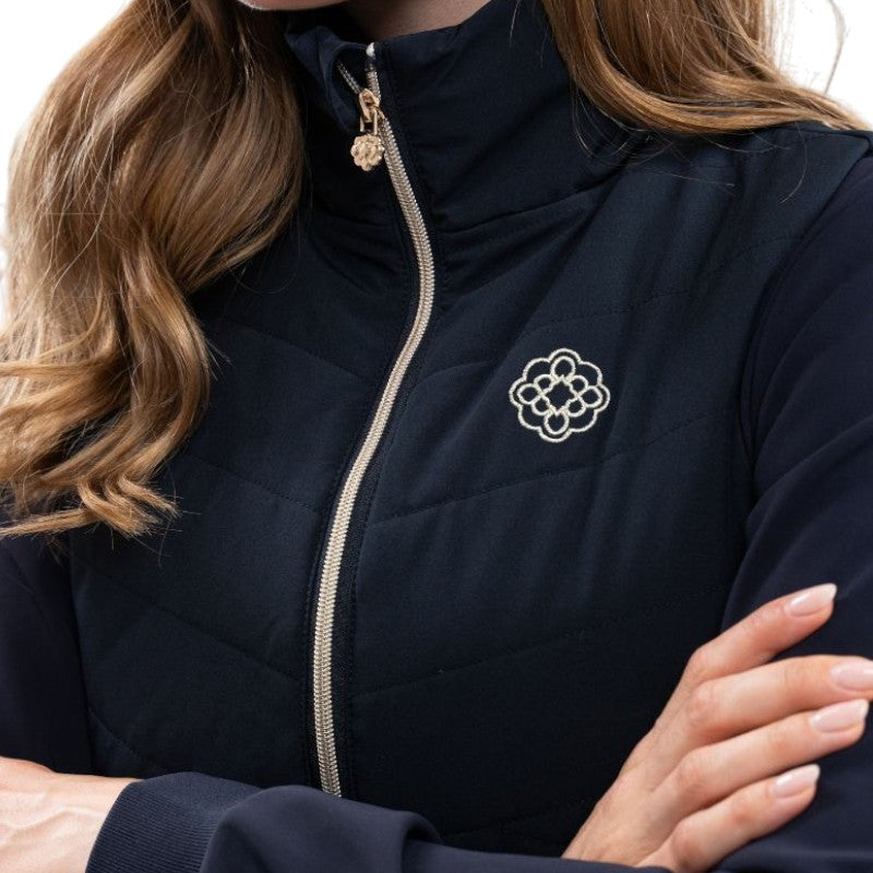 Harcour - Gilet sans manches femme Leonie marine Harcour x Versailles