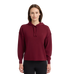 Harcour - Sweat à capuche manches longues femme Plume bordeaux