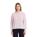 Harcour - Sweat à capuche manches longues femme Plume rose poudré
