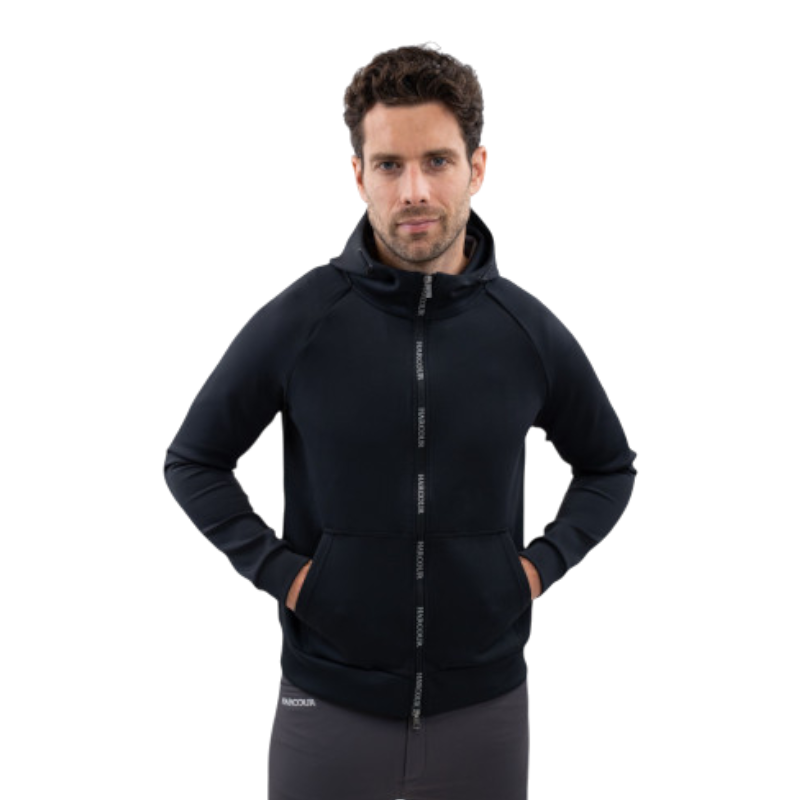 Harcour - Sweat technique zippé homme Aron noir
