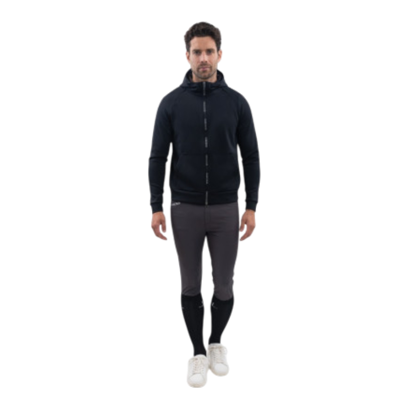 Harcour - Sweat technique zippé homme Aron noir