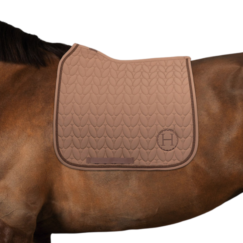 Harcour - Tapis de dressage Cassiope moka