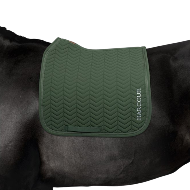 Harcour - Tapis de dressage Cobalt trèfle