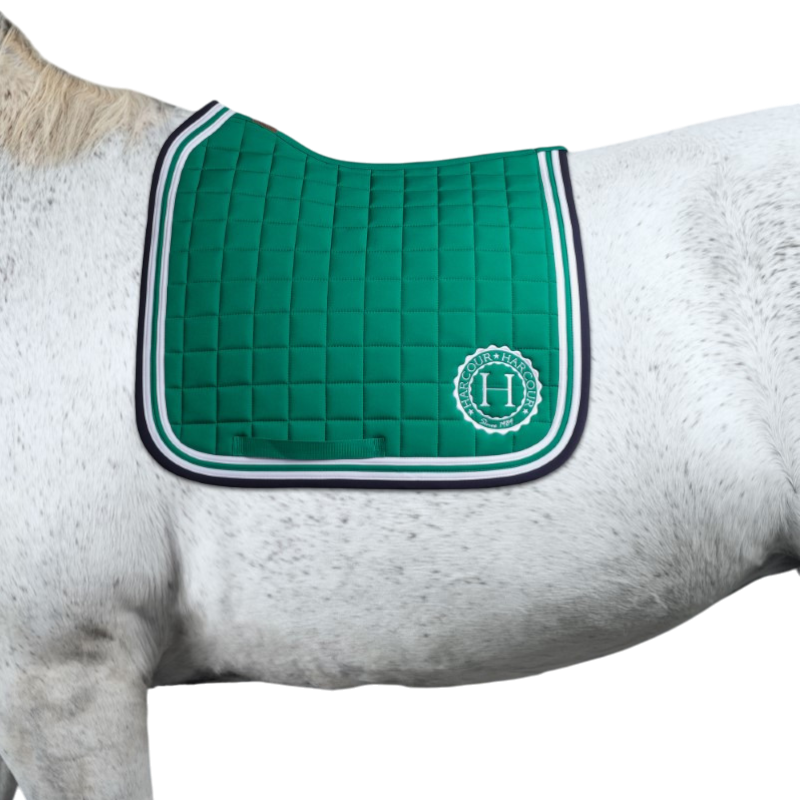 Harcour - Tapis de dressage Soft emerald green