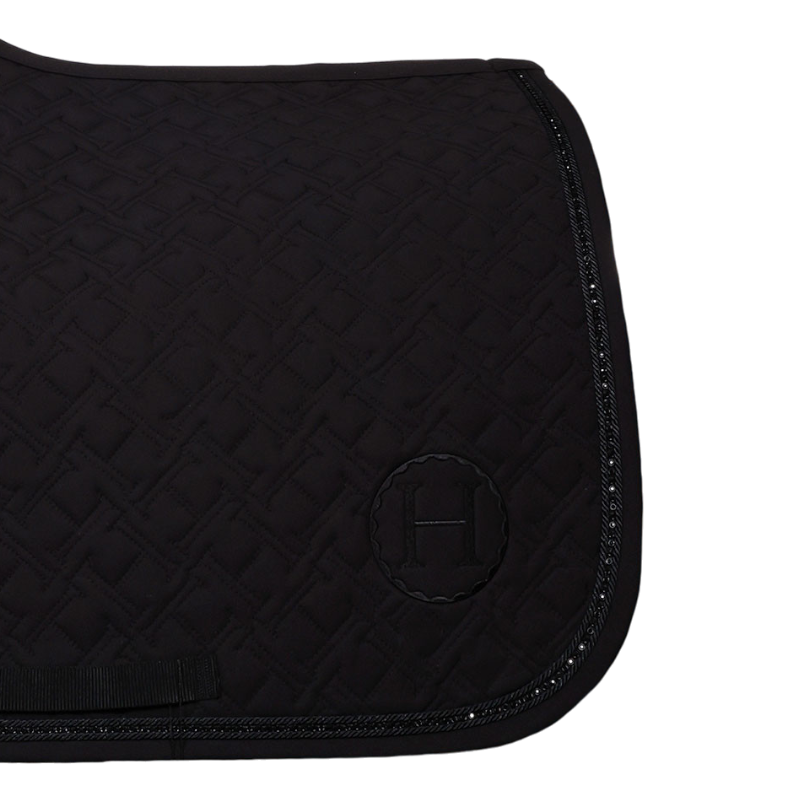 Harcour - Tapis de dressage saphir noir