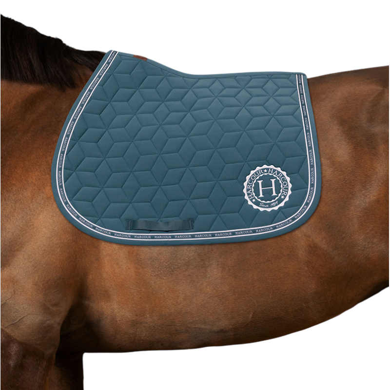 Harcour - Tapis de selle Blake paon