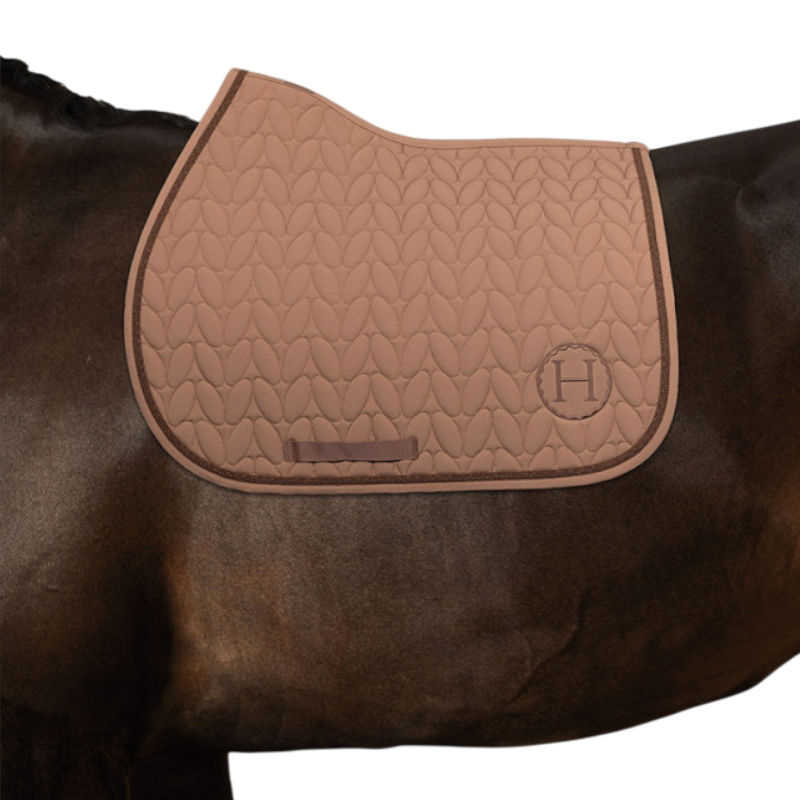 Harcour - Tapis de selle Cassiope moka