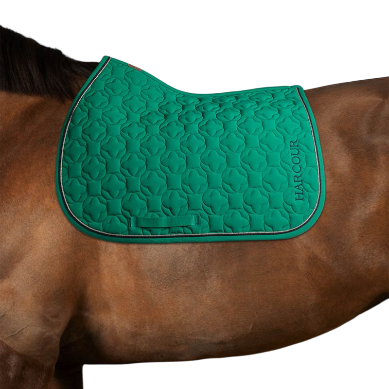 Harcour - Tapis de selle Sitka emerald green