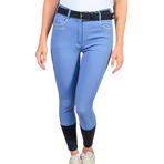 Harcour - Pantalon d'équitation femme Jaltika bleu français | - Ohlala