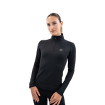 Harcour - Baselayer manches longues femme Atlantic noir | - Ohlala
