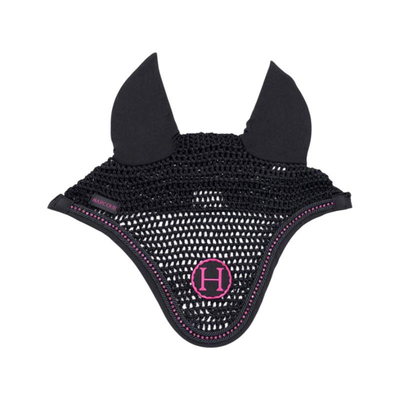 Harcour - Bonnet court Fablir Octobre Rose noir/ rose