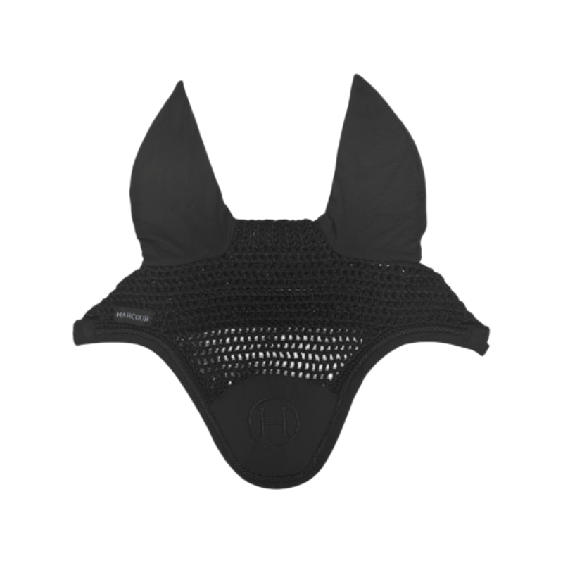 Harcour - Bonnet pour chevaux Orion noir