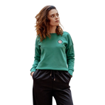Harcour - Dames sweater met lange mouwen Santana emerald green | - Ohlala