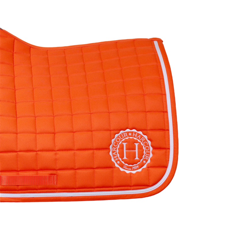 Harcour - Tapis de selle Siriel orange