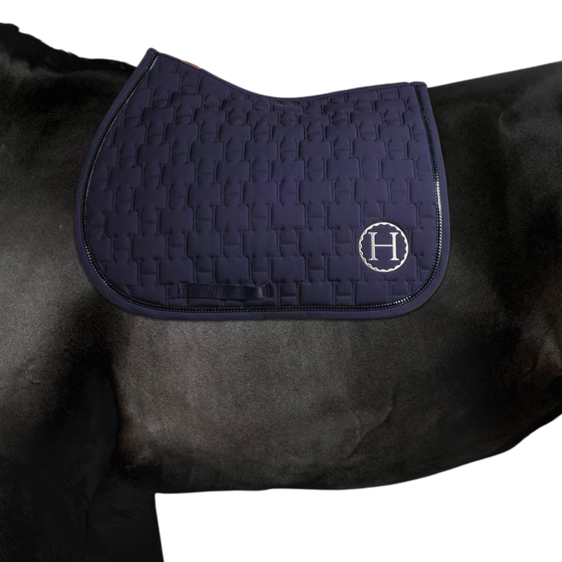 Harcour - Tapis de selle Sirnali marine