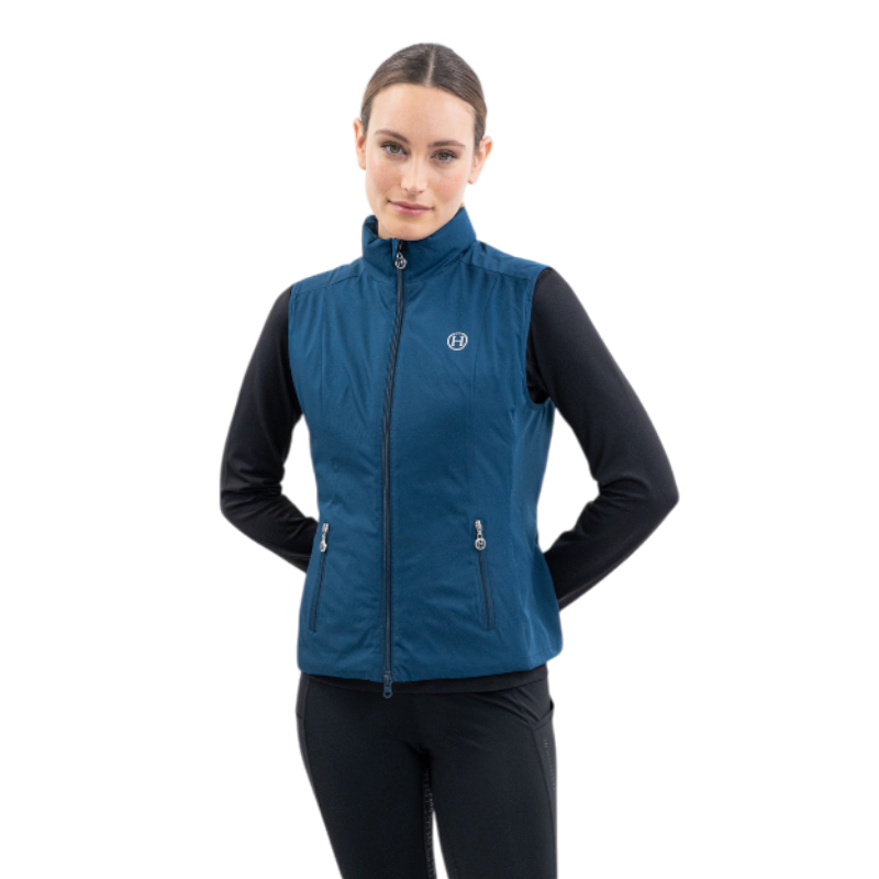 Harcour - Veste sans manches femme Balma bleu lagon