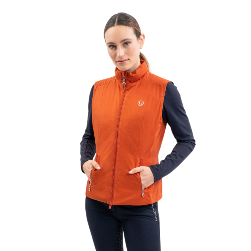 Harcour - Veste sans manches femme Balma fauve